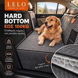 LeLo Pet HydroRide Γκρι Πέρλα με σκληρό κυψελωτό Hard Bottom έως 100kg και σταθερή επιφάνεια για μεγάλους και πολύ μεγάλους σκύλους
