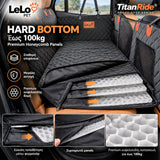 LeLo Pet TitanRide Heavy Duty με αφαιρούμενα premium κυψελοειδή Hard Bottom panels μέσω φερμουάρ και υποστήριξη φορτίου έως 100kg