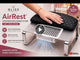 Bliss Cosmetics AirRest® – Nail Dust Collector for Hands & Feet with Arm Rest Cushion