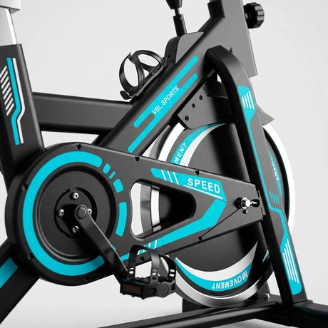 σύστημα belt drive σε spin bike για αθόρυβη και ομαλή λειτουργία