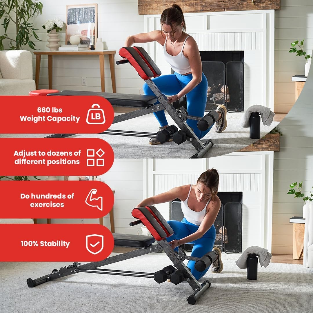 Προπόνηση σε home gym με τον πολυλειτουργικό πάγκο TitanForce X100 της VSL Sports – μόνο στο wox.gr