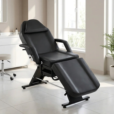 Καρέκλα αισθητικής spa VSL ProComfort 300 μαύρη για θεραπείες και μασάζ