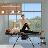 VSL Sports ProComfort® 300 - Professional Beauty, Tattoo & Massage Chair | Adjustable & Multifunctional | Black 