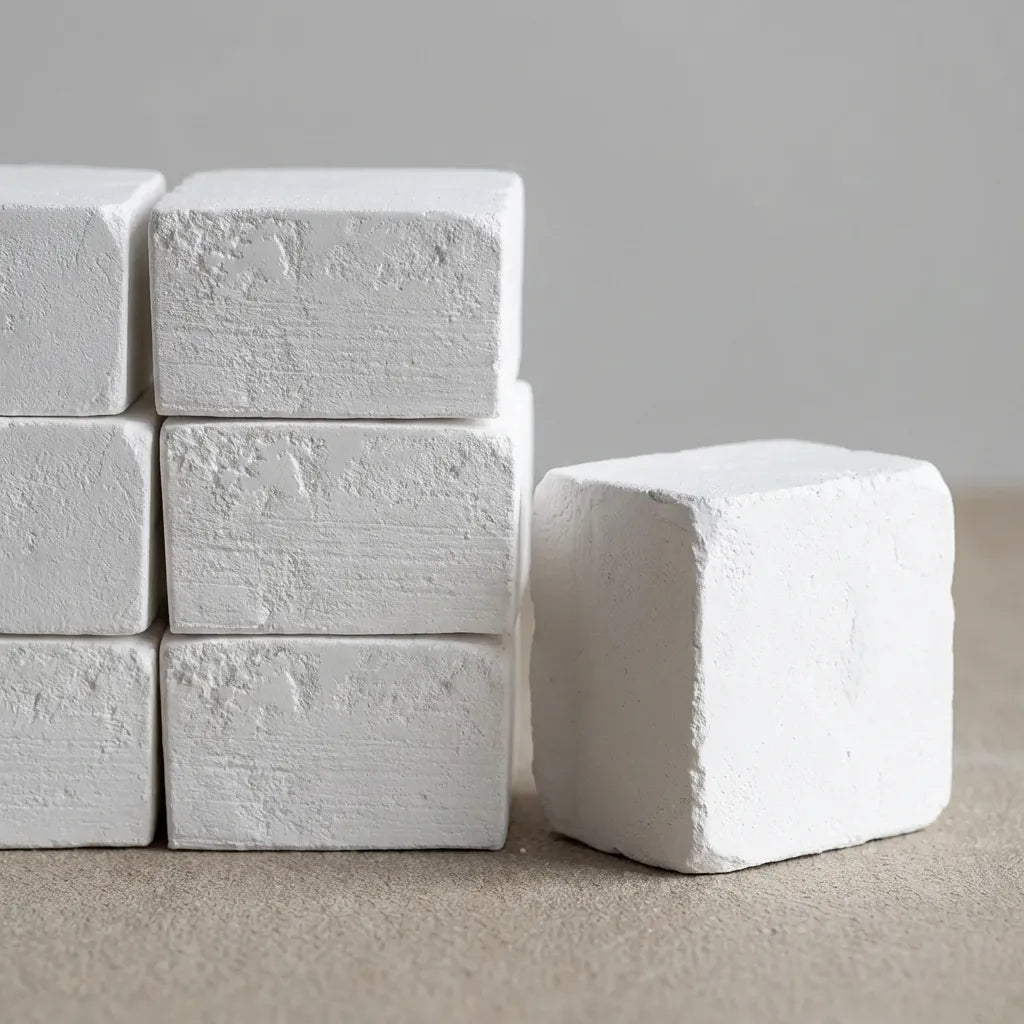 Κοντινή λήψη block μαγνησίας 56g VSL Sports PureGrip® υψηλής καθαρότητας