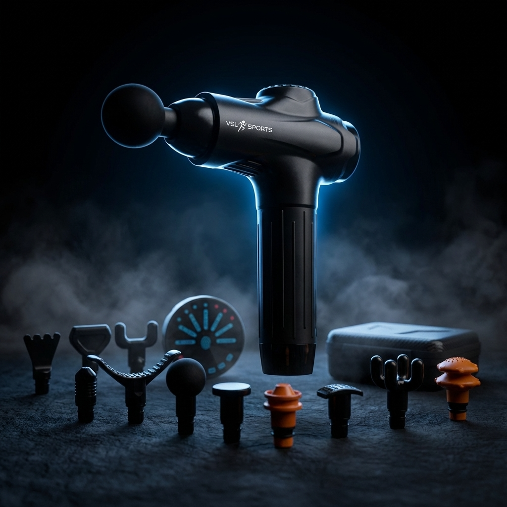 VSL Sports HyperGun X-Pro® | Premium Massage Gun με αξεσουάρ και βαλιτσάκι μεταφοράς