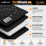 VSL Sports PetShield Pro κάλυμμα αυτοκινήτου με 4 στρώσεις προστασίας, Oxford 600D, αδιάβροχη επιφάνεια και αντιολισθητική βάση