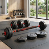 VSL Sports PowerDumbbell 20 σετ γυμναστικής για home gym με εύκολη αποθήκευση