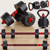 VSL Sports PowerDumbbell 20 Kettlebell Edition σετ αλτήρων μπάρας και kettlebell 20kg