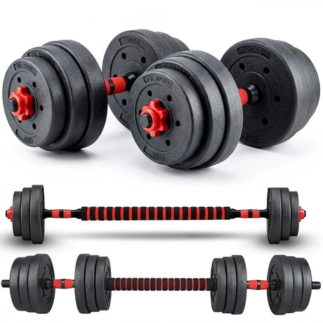 VSL Sports PowerDumbbell® 20 – Σετ Αλτήρων & Μπάρας 20kg με Ρυθμιζόμενα Βάρη