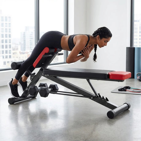 VSL Sports TitanForce X100 πάγκος γυμναστικής για ασκήσεις κορμού και κοιλιακούς