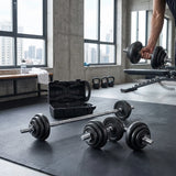 VSL Sports TitanSet 20 σετ αλτήρων για home gym με ατσάλινους δίσκους