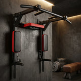 VSL Sports UltraBar X εγκατάσταση σε home gym με μοντέρνο industrial design