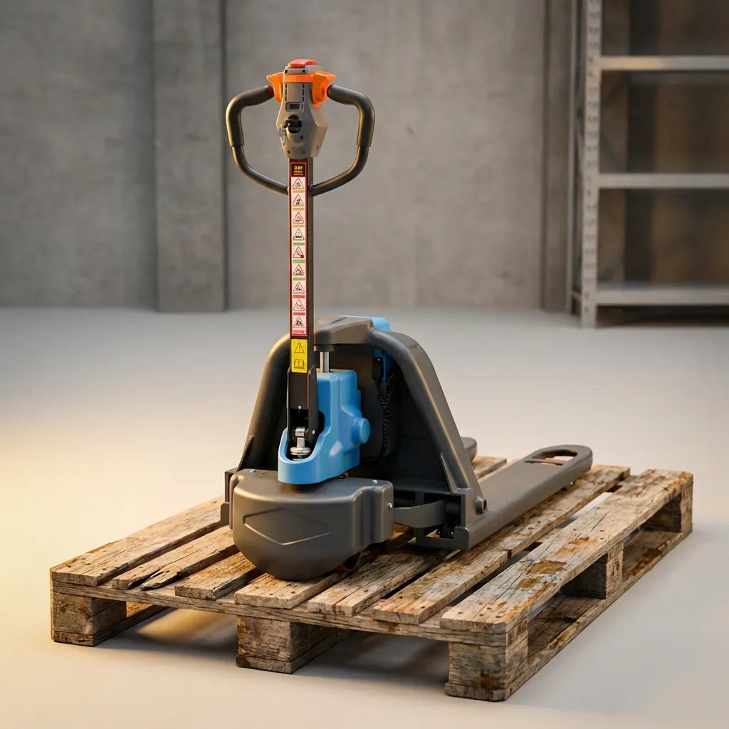 PU τροχοί παλετοφόρου Wallex EP15 για βιομηχανικά δάπεδα