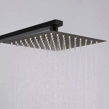 Κεφαλή ντους 25cm Wallex HydroAxis MK2® – μαύρο ματ design από το wox.gr