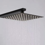 Κεφαλή ντους 25cm Wallex HydroAxis® – μαύρο ματ design από το wox.gr