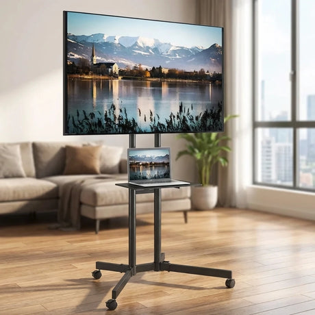 Wallex ProStand® 70 - Βάση τηλεόρασης με ανθεκτική κατασκευή & ηλεκτροστατική βαφή | wox.gr