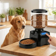 Wallex PetFeeder 5.5 αυτόματη ταΐστρα σκύλου και γάτας με προγραμματισμό και οθόνη LCD