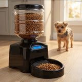 Wallex PetFeeder 5.5 έξυπνη ταΐστρα με μεγάλο δοχείο και εύκολη χρήση