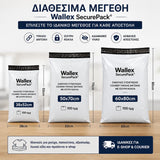 Wallex SecurePack® σακούλες courier σε τρία διαθέσιμα μεγέθη για e-shop και επαγγελματικές αποστολές