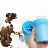 CasaLux - Κύπελλο πλυσίματος ποδιών για γάτες και σκύλους – Μπλε - CL55420 - wox.gr