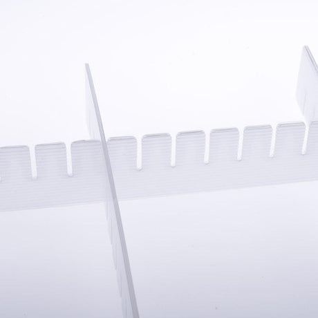 CasaLux - Πλαστικά Διαχωριστικά συρταριών (2τμχ) 43x13x0.5cm - Μεγάλο - CL34574 - wox.gr