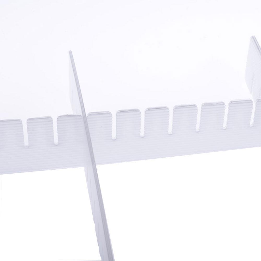 CasaLux - Πλαστικά Διαχωριστικά συρταριών (4τμχ) 43x10x0.5cm - Μεσαίο - CL34575 - wox.gr