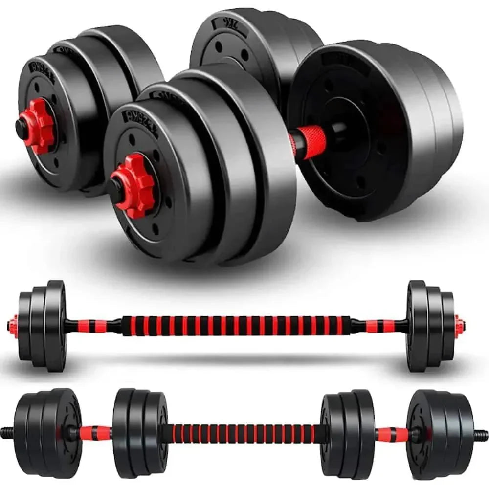 VSL Sports PowerDumbbell® 20 – Σετ Αλτήρων & Μπάρας 20kg με Ρυθμιζόμενα Βάρη, Ιδανικό για Οικιακή Προπόνηση | wox.gr